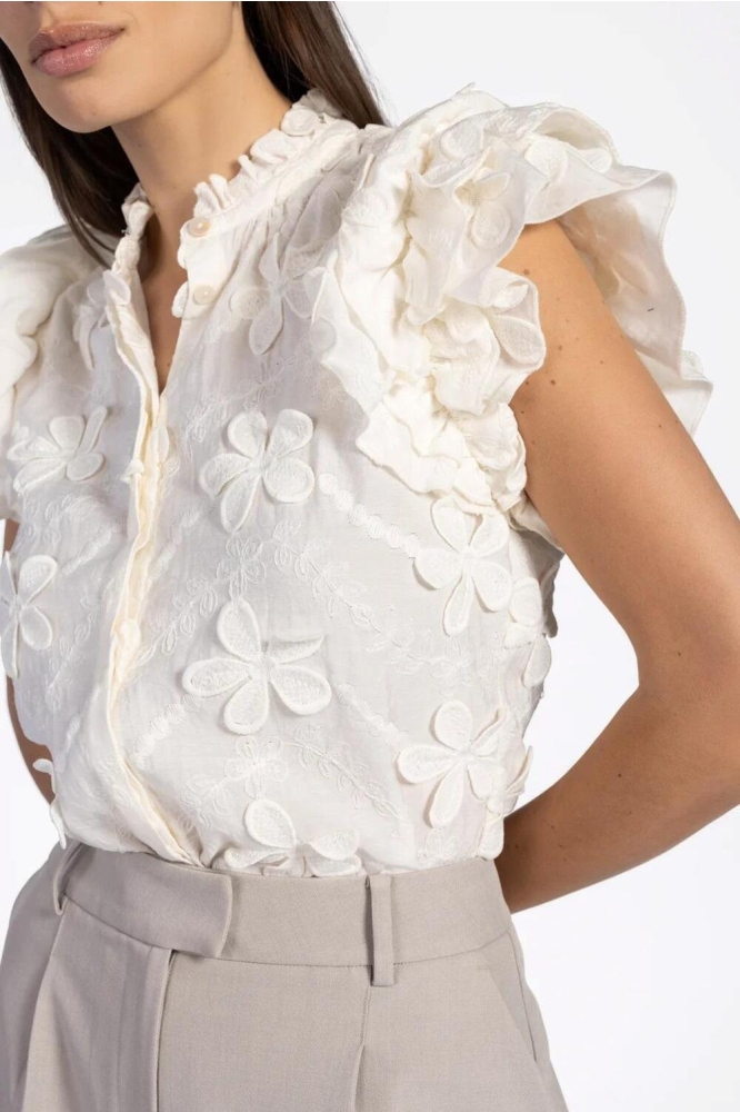 GEZANA EMBROIDERY VIS 671 114300 LES BLANCS